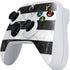 Black and White Striped Marble Xbox Series S Controller Skin