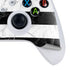 Black and White Striped Marble Xbox Series S Controller Skin