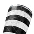 Black and White Striped Marble Yeti 20oz Tumbler Skin