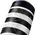 Black and White Striped Marble Yeti Colster Can Insulator Skin