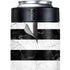 Black and White Striped Marble Yeti Colster Can Insulator Skin
