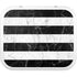 Black and White Striped Marble YETI Roadie 24 Hard Cooler Skin