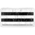 Black and White Striped Marble YETI Tundra 75 Hard Cooler Skin