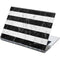 Black and White Striped Marble Yoga 910 2-in-1 14in Touch-Screen Skin