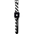 Black and White Stripes Apple Watch Band 42-44mm