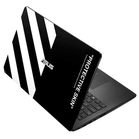 Black and White Stripes Asus X502CA 15.6 Skin