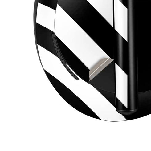 Black and White Stripes Bose Noise Cancelling Headphones 700 Skin