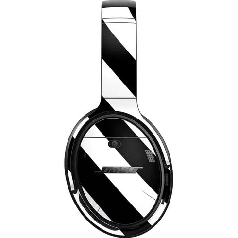 Black and White Stripes Bose QuietComfort 35 II Headphones Skin