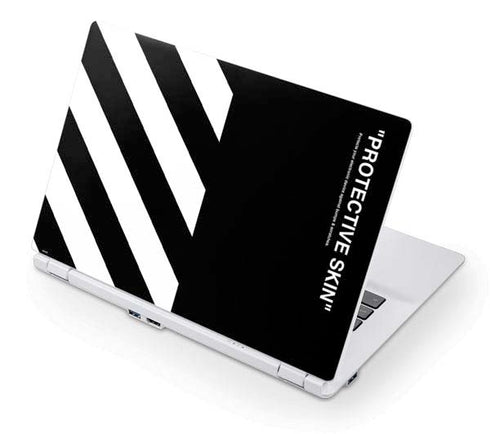 Black and White Stripes Acer Chromebook Skin