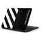 Black and White Stripes Samsung Chromebook Skin