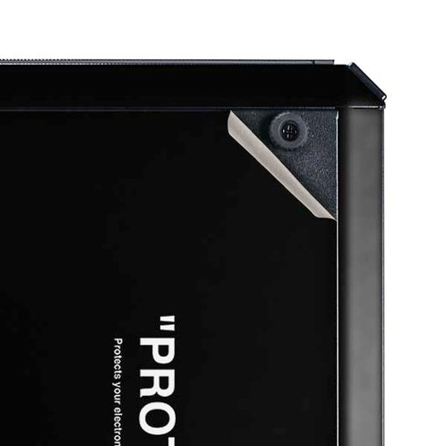 Black and White Stripes Cooler Master MasterBox Q300L Mini Tower Skin