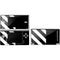 Black and White Stripes DS Lite Skin
