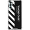 Black and White Stripes Galaxy A13 5G Clear Case