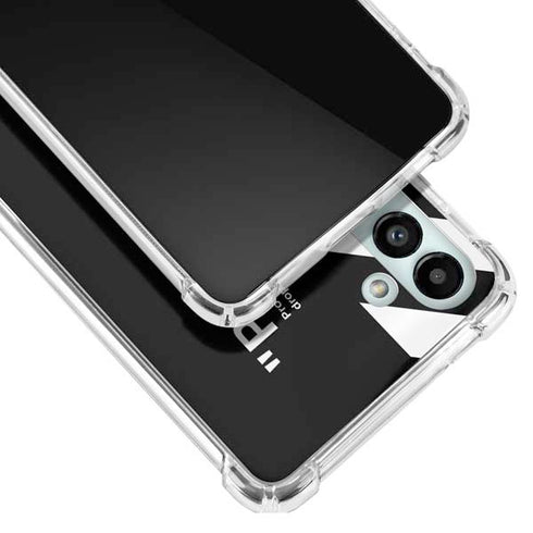 Black and White Stripes Galaxy A13 5G Clear Case