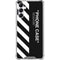 Black and White Stripes Galaxy A14 5G Clear Case