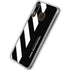 Black and White Stripes Galaxy A20 Clear Case