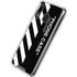 Black and White Stripes Galaxy A30 Clear Case