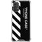 Black and White Stripes Galaxy A32 5G Clear Case