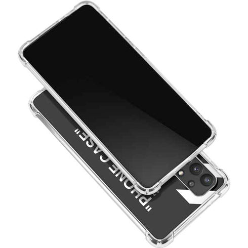 Black and White Stripes Galaxy A32 5G Clear Case