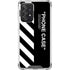 Black and White Stripes Galaxy A52 5G Clear Case