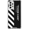 Black and White Stripes Galaxy A53 5G Clear Case