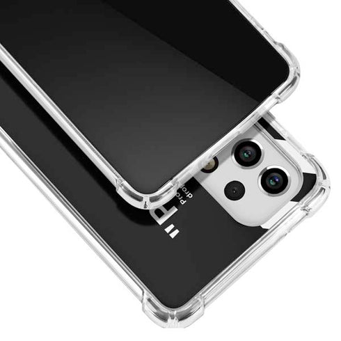 Black and White Stripes Galaxy A53 5G Clear Case