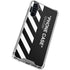 Black and White Stripes Galaxy A54 5G Clear Case