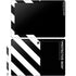 Black and White Stripes Galaxy Book 12in Skin