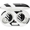 Black and White Stripes Galaxy Buds Plus Skin