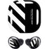 Black and White Stripes Galaxy Buds Pro Skin