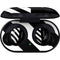 Black and White Stripes Galaxy Buds Skin
