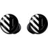 Black and White Stripes Galaxy Buds Skin