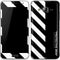 Black and White Stripes Galaxy J3 Skin