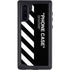 Black and White Stripes Galaxy Note 10 Waterproof Case