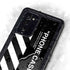 Black and White Stripes Galaxy Note20 5G Waterproof Case