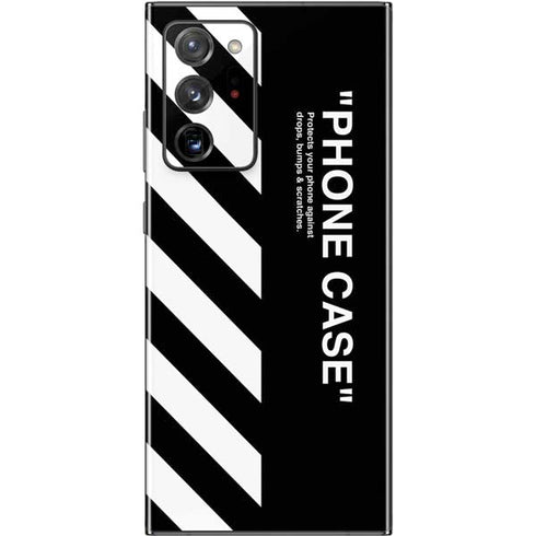 Black and White Stripes Galaxy Note20 Ultra 5G Skin