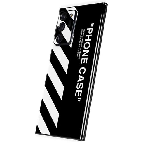 Black and White Stripes Galaxy Note20 Ultra 5G Skin