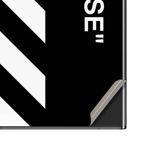 Black and White Stripes Galaxy Note20 Ultra 5G Skin