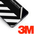 Black and White Stripes Galaxy S10 Skin