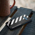 Black and White Stripes Galaxy S10e Skin