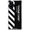 Black and White Stripes Galaxy S20 FE Clear Case