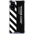 Black and White Stripes Galaxy S20 FE Clear Case