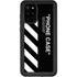 Black and White Stripes Galaxy S20 Plus Waterproof Case