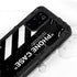 Black and White Stripes Galaxy S20 Plus Waterproof Case