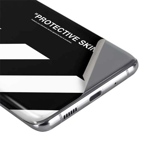 Black and White Stripes Galaxy S20 Ultra 5G Skin