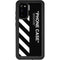 Black and White Stripes Galaxy S20 Waterproof Case
