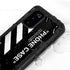 Black and White Stripes Galaxy S20 Waterproof Case