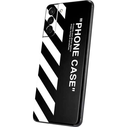 Black and White Stripes Galaxy S21 5G Skin