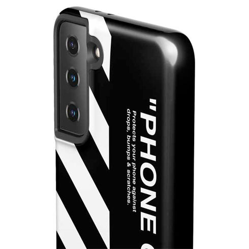 Black and White Stripes Galaxy S21 FE Pro Case