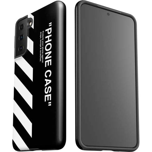 Black and White Stripes Galaxy S21 FE Pro Case